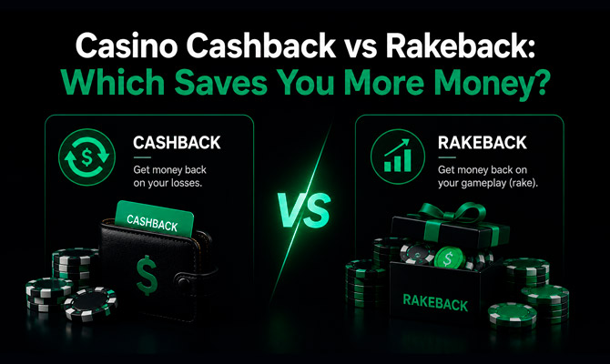 Casino cashback vs rakeback