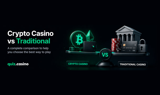 Crypto casino vs traditional casino