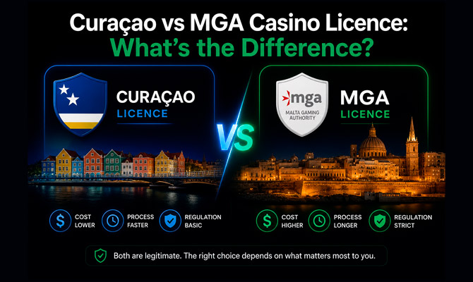 Curacao vs MGA Casino Licence