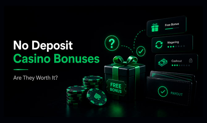 No deposit casino bonuses
